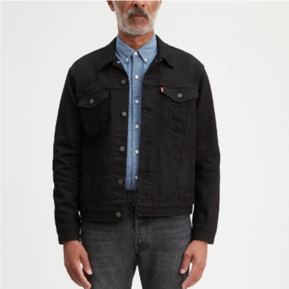 Black Levi’s Jean Jacket - Trucker Jacket